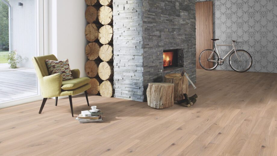 Parkett Bauwerk Casapark tamm 46 Farina valge õlivaha 138mm – vaade 4