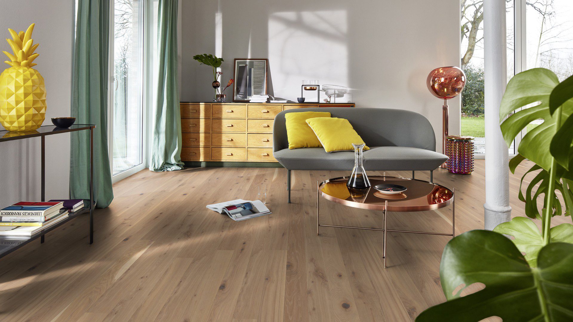 Puitparkett Bauwerk Casapark tamm 46 Avorio õlivaha 138mm – vaade 7