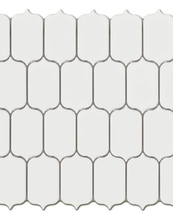 Keraamiline mosaiik Tech Lantern White, 26x27 cm, 6,5 mm, valge