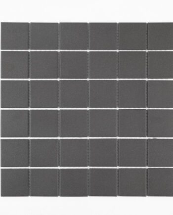 Libisemiskindel keraamiline mosaiik Dover Black 5x5, 30x30 cm, 6 mm, must