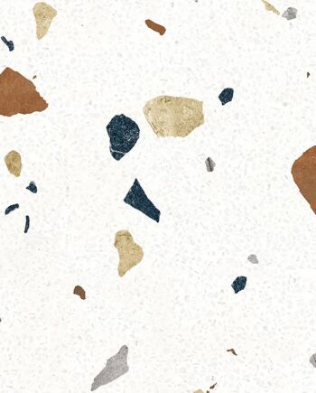 Terrazzo mustriga matt keraamiline põrandaplaat GPT1031 Mix, 60x60 cm, 8 mm, mitmevärviline, R10