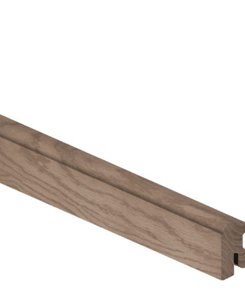 Põrandaliist tamm, täispuit, 20x40x2700 mm