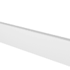 Põrandaliist mänd valgeks värvitud, sile, 14x42x2700 mm