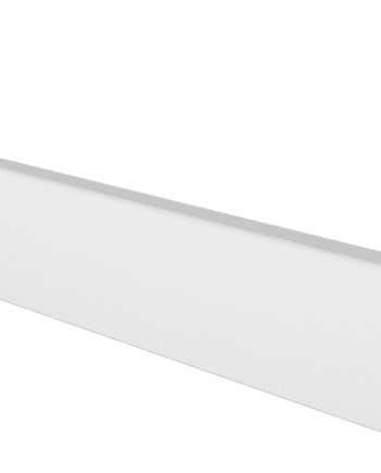 Põrandaliist mänd valgeks värvitud, sile, 14x42x2700 mm