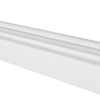 Põrandaliist mänd valgeks värvitud, profiilne, 14x58x2700 mm