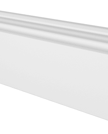 Põrandaliist mänd valgeks värvitud, profiilne, 14x95x2700 mm