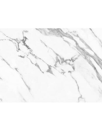 Marmorefektiga poolpoleeritud satiinjas keraamiline põrandaplaat Atlantis White, 60x120 cm, 8 mm, valge