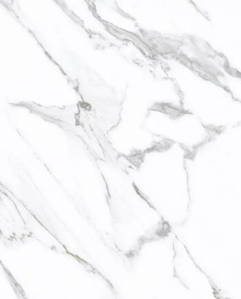 Marmorefektiga poolpoleeritud satiinjas keraamiline põrandaplaat Atlantis White, 60x60 cm, 8 mm, valge