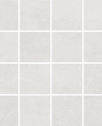 Betoonimustriga mosaiikplaat Tau Lema White 7x7, 30x30 cm, valge