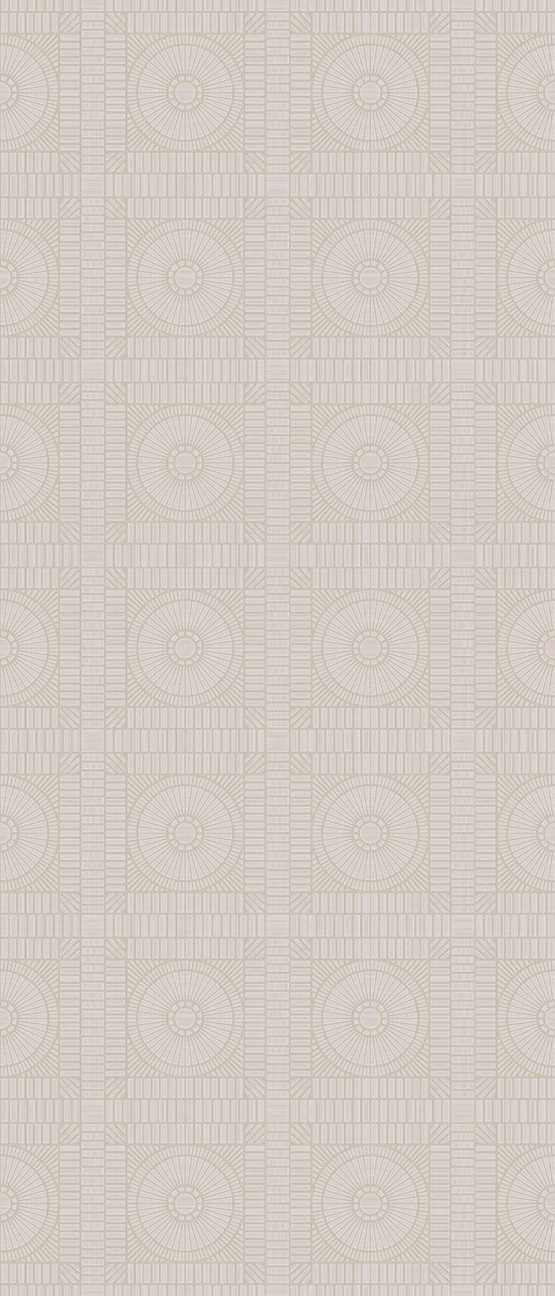 Mustriline suur keraamiline dekoorpaneel ABK Moooi Special Edition Geometrical Dove Ivory, 120x280 cm, 6 mm, matt (naturale)