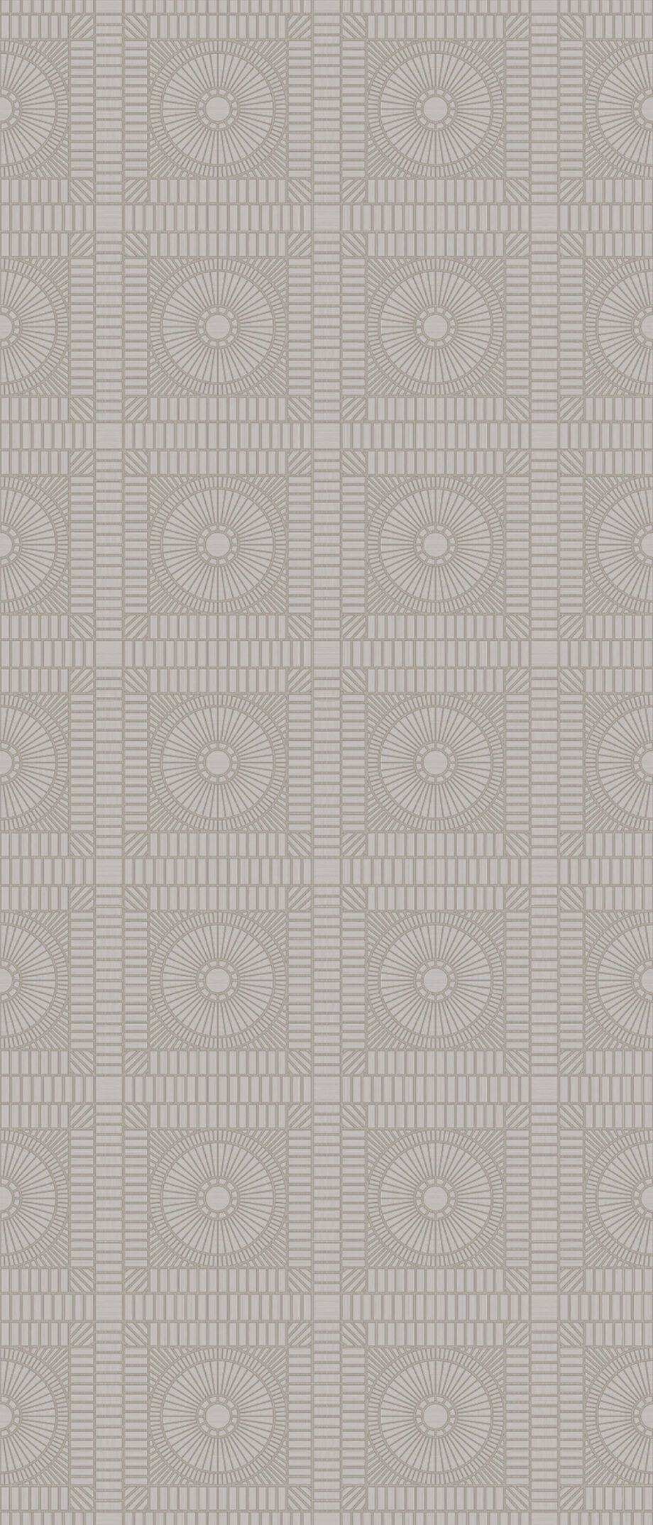Mustriline suur keraamiline dekoorpaneel ABK Moooi Special Edition Geometrical Dove Concrete, 120x280 cm, 6 mm, matt (naturale)