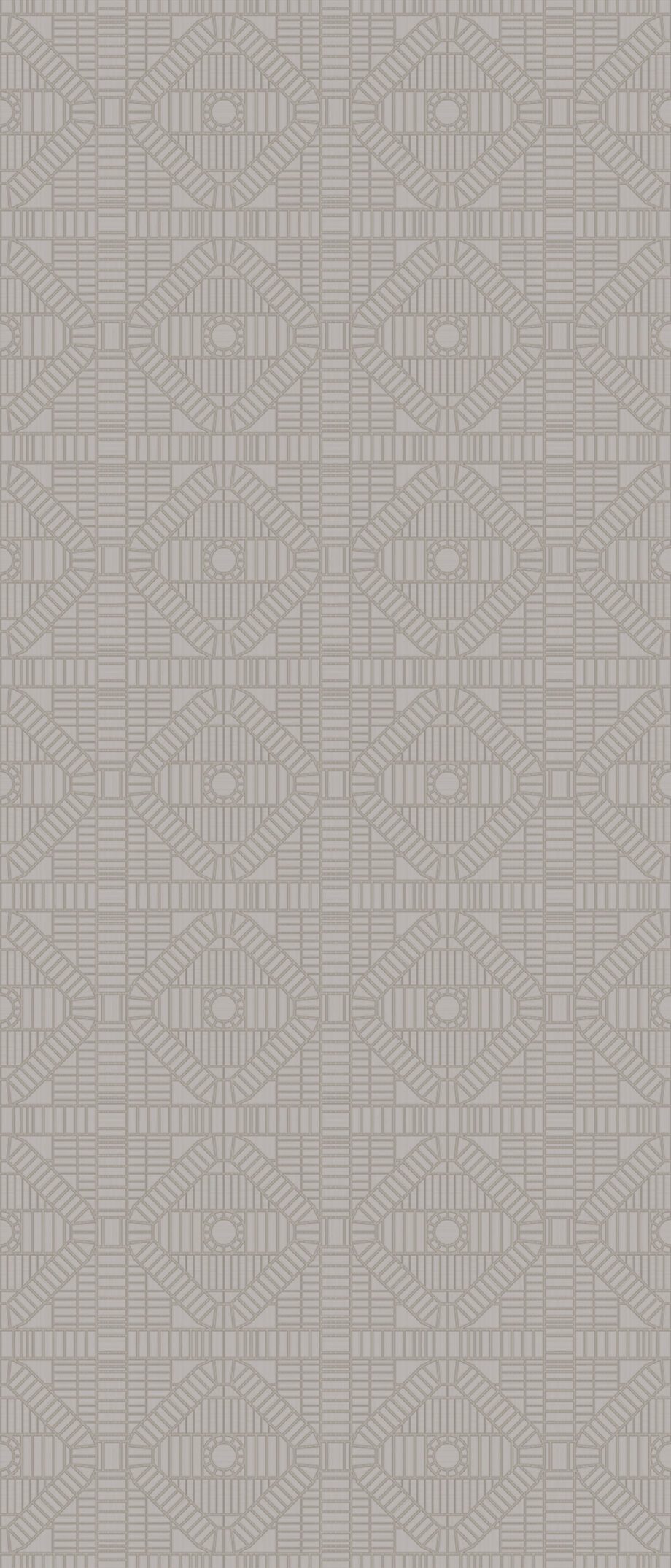 Mustriline suur keraamiline dekoorpaneel ABK Moooi Special Edition Geometrical Rhea Concrete, 120x280 cm, 6 mm, matt (naturale)
