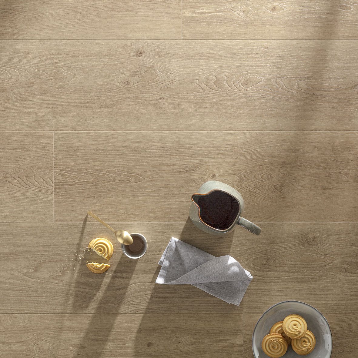 Liimitav vinüülparkett Floorify Gluedown Long Plank Champagne FG017