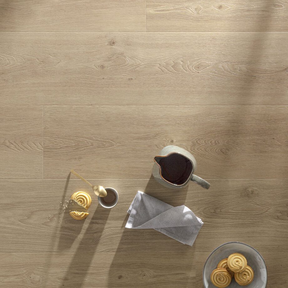 Tugevdatud südamikuga LVT vinüülparkett Floorify Long Plank Champagne F017 4 Tugevdatud südamikuga LVT vinüülparkett Floorify Long Plank Champagne F017