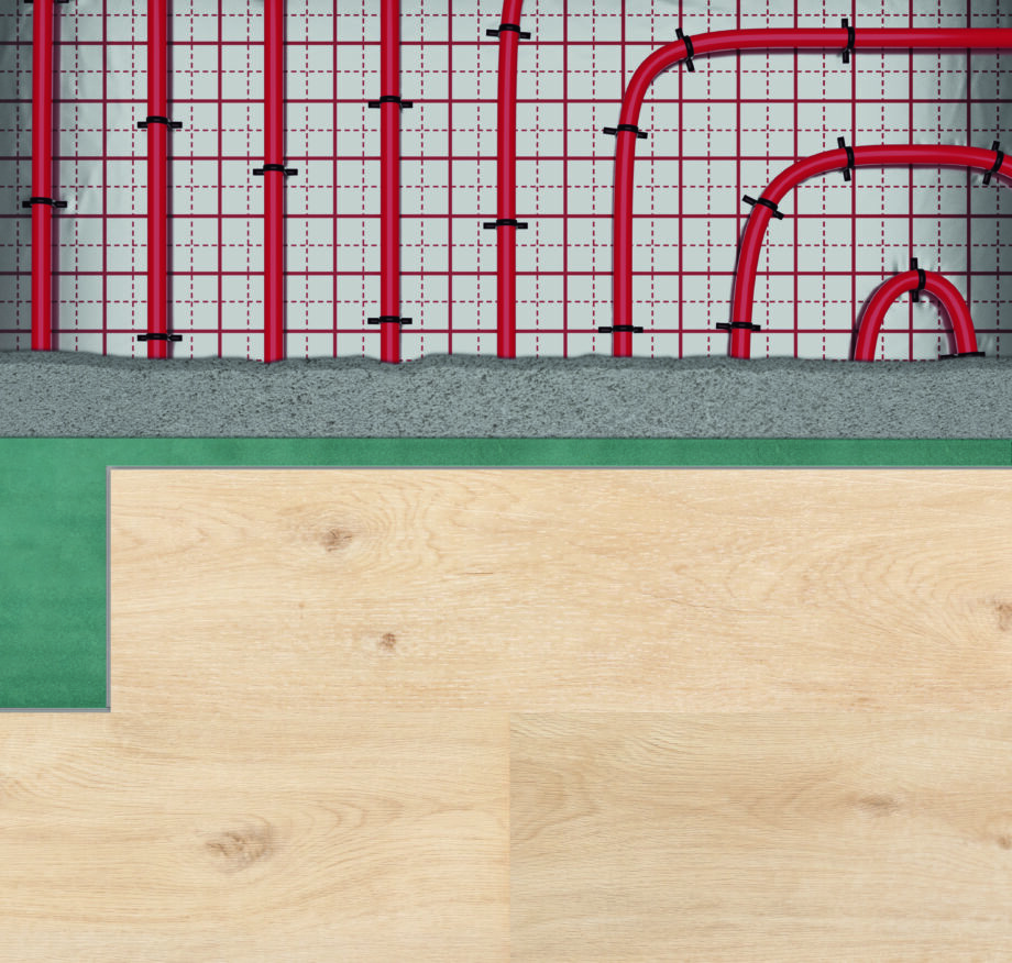 Alusmatt Floorify Performance vinüülparketile ja põrandaküttele, 1,5 mm, 10 m² rull