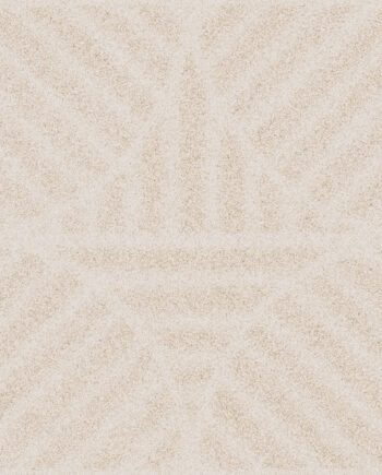 Mustriline keraamiline dekoorplaat ABK Moooi Sandy Reiki Rhea Ivory B, 60x60 cm, 8,5 mm, matt (naturale)