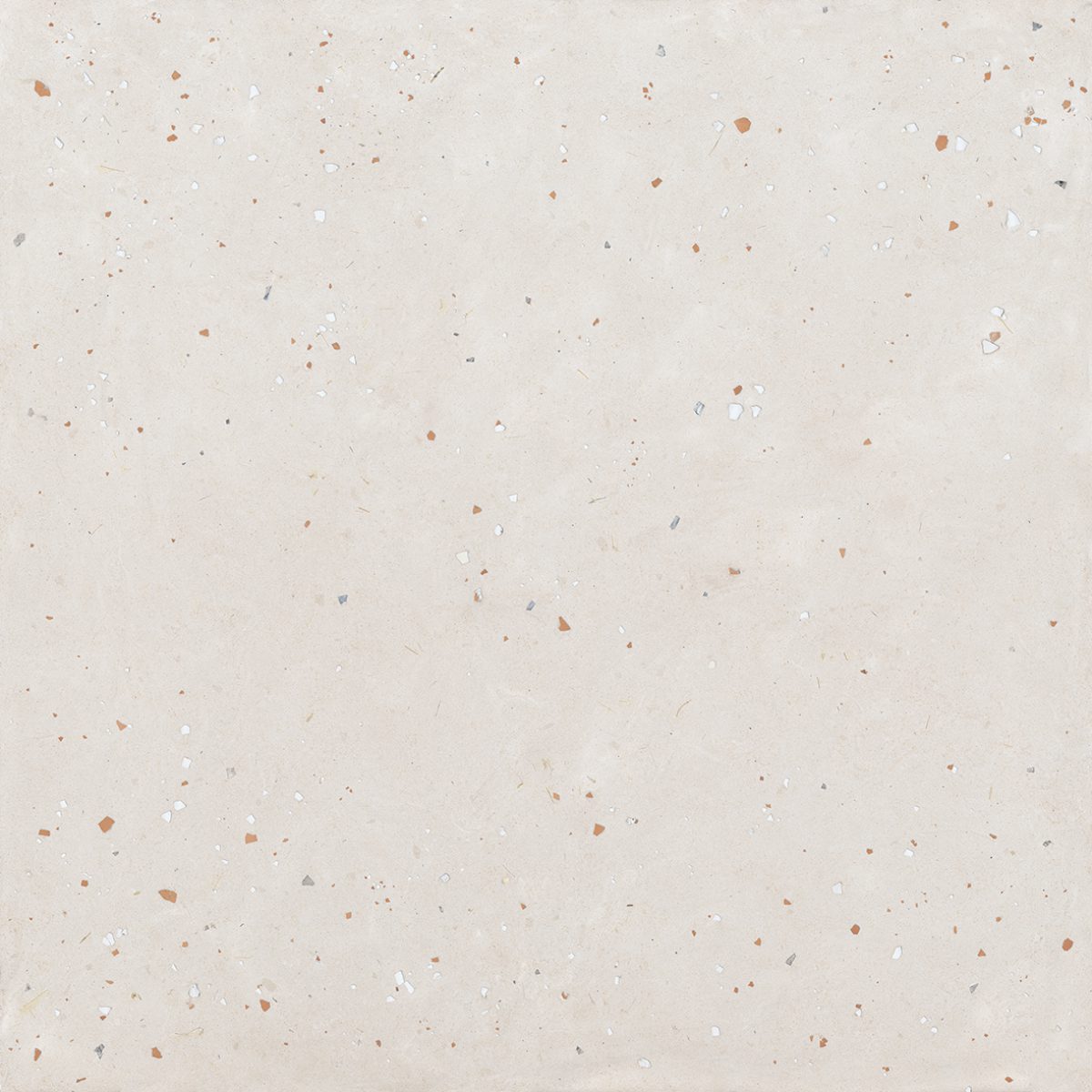 Terrazzo-mustriga keraamiline plaat ABK Moooi Egg Scape Ivory, 60x120 cm, 8,5 mm, matt (naturale)