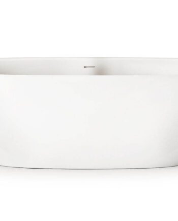 Eraldiseisev kivivann PAA BELLA 170x80 cm, läikiv kivimass