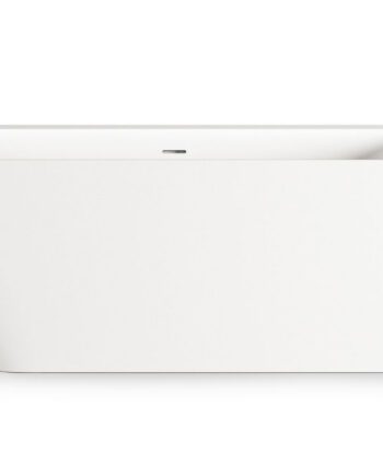 Nurgavann PAA QUADRO CORNER A 160x75 cm, vasakpoolne, läikiv kivimass