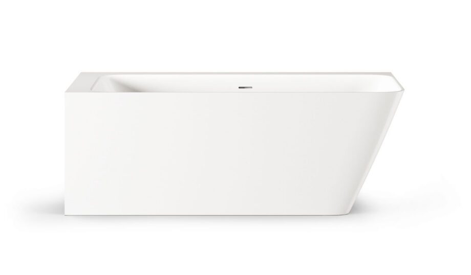 Nurgavann PAA QUADRO CORNER D 160×75 cm, parempoolne, läikiv kivimass Nurgavann PAA QUADRO CORNER D 160x75 cm, parempoolne, läikiv kivimass