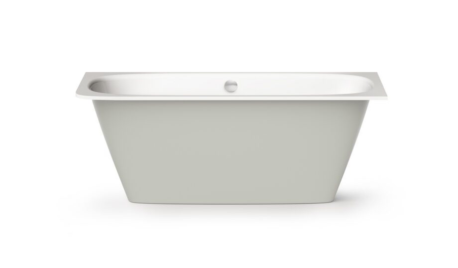 Sisseehitatav kivivann PAA SMART 160 A 160x75 cm, ümar nurk A, läikiv kivimass