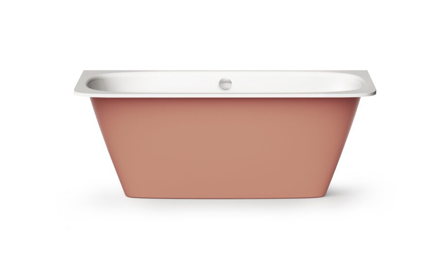 Sisseehitatav kivivann PAA SMART 160 AD 160x75 cm, ümarad nurgad A ja D, läikiv kivimass