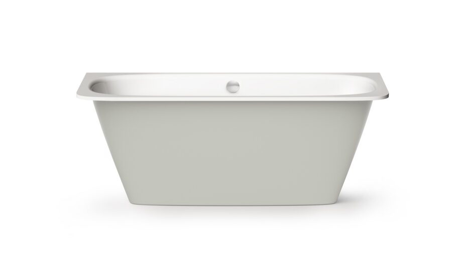 Sisseehitatav kivivann PAA SMART 160 AD 160x75 cm, ümarad nurgad A ja D, läikiv kivimass