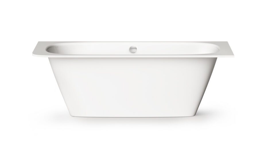 Sisseehitatav kivivann PAA SMART 180 A 180x75 cm, ümar nurk A, läikiv kivimass