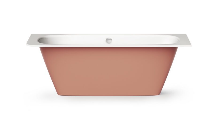 Sisseehitatav kivivann PAA SMART 180 A 180x75 cm, ümar nurk A, läikiv kivimass
