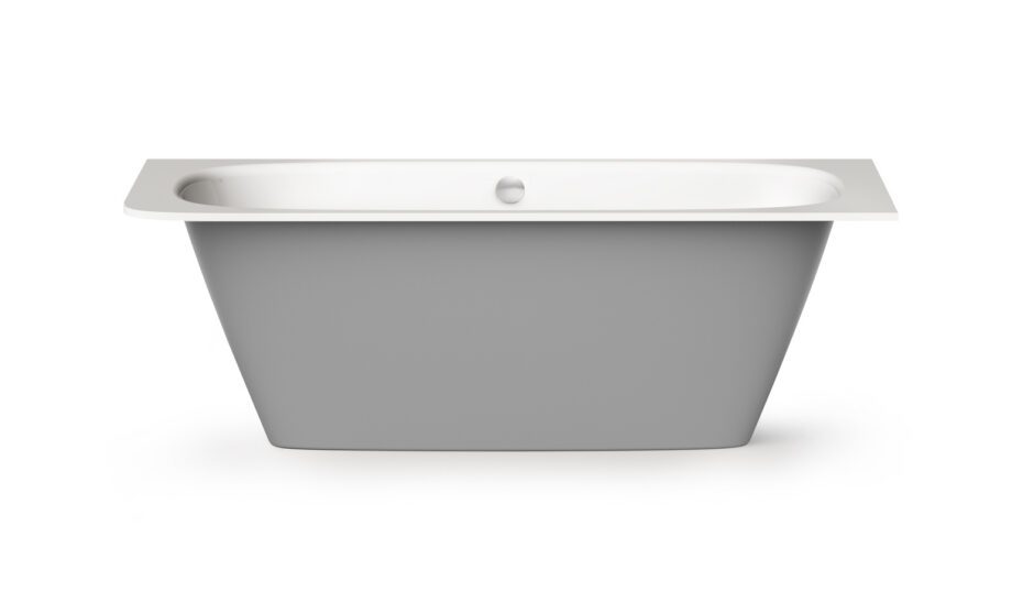 Sisseehitatav kivivann PAA SMART 180 A 180x75 cm, ümar nurk A, läikiv kivimass