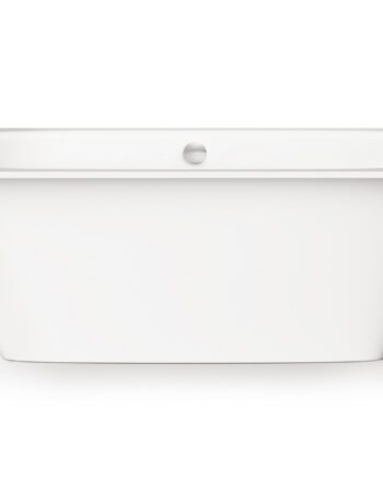 Sisseehitatav kivivann PAA SMART 180 AD 180x75 cm, ümarad nurgad A ja D, läikiv kivimass