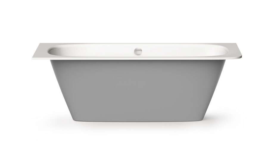 Sisseehitatav kivivann PAA SMART 180 D 180x75 cm, ümar nurk D, läikiv kivimass