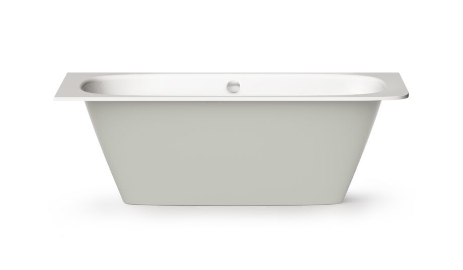 Sisseehitatav kivivann PAA SMART 180 D 180x75 cm, ümar nurk D, läikiv kivimass