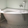 Nurgavann PAA TRE 150 D 150×100 cm, parempoolne, läikiv kivimass 2 Nurgavann PAA TRE 150 D 150x100 cm, parempoolne, läikiv kivimass