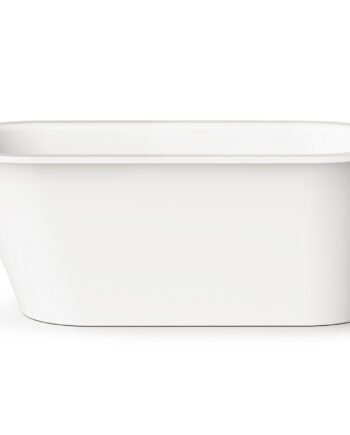 Eraldiseisev kivivann PAA VARIO L ABCD 166x75 cm, kõik nurgad ümarad, läikiv kivimass