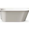 Sisseehitatav kivivann PAA VARIO L BC 166×75 cm, ümarad nurgad B ja C, läikiv kivimass 5 Sisseehitatav kivivann PAA VARIO L BC 166x75 cm, ümarad nurgad B ja C, läikiv kivimass