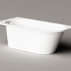 Sisseehitatav kivivann PAA VARIO M B 158×75 cm, ümar nurk B, läikiv kivimass 10 Sisseehitatav kivivann PAA VARIO M B 158x75 cm, ümar nurk B, läikiv kivimass