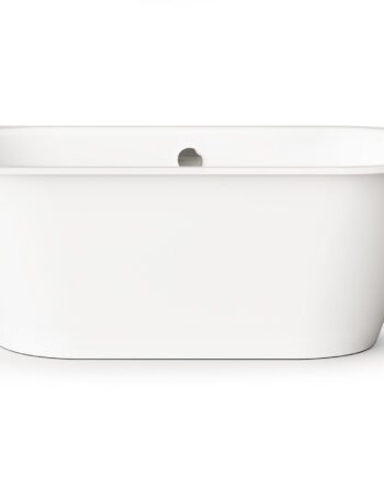 Sisseehitatav kivivann PAA VARIO XL CD 180x80 cm, ümarad nurgad C ja D, läikiv kivimass