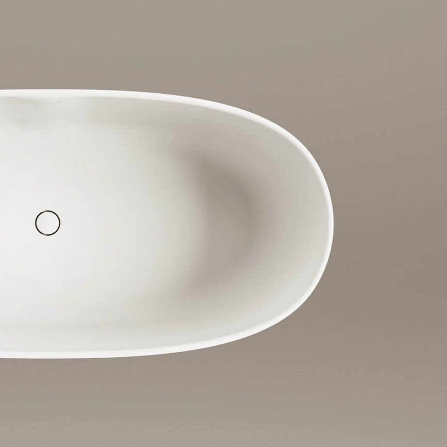 Eraldiseisev kivivann PAA BELLA 170×80 cm, matt Silkstone 10 Eraldiseisev kivivann PAA BELLA 170x80 cm, matt Silkstone