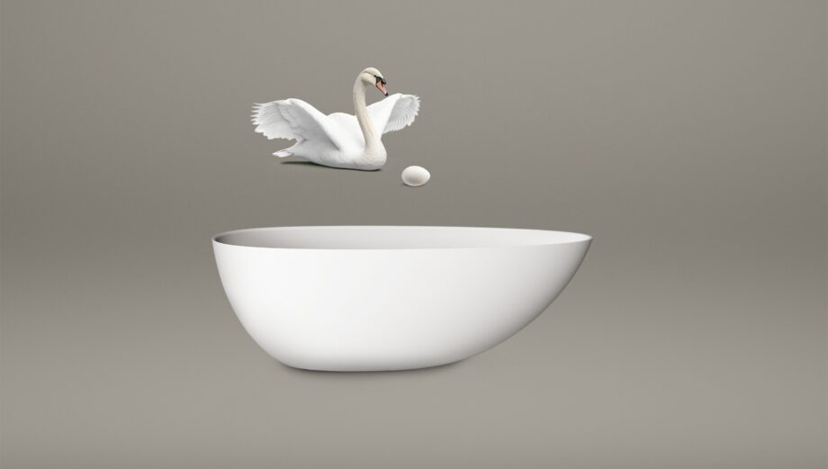 Eraldiseisev kivivann PAA BELLA OVO 170x80 cm, matt Silkstone
