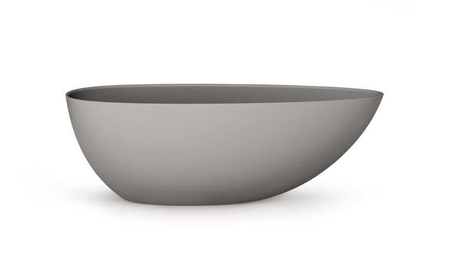 Eraldiseisev kivivann PAA BELLA OVO 170x80 cm, matt Silkstone