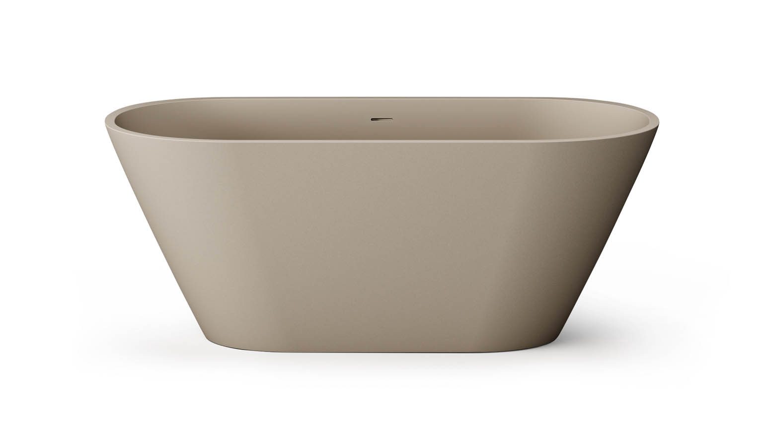 Eraldiseisev kivivann PAA DECO NUDO 166x72,5 cm, matt Silkstone