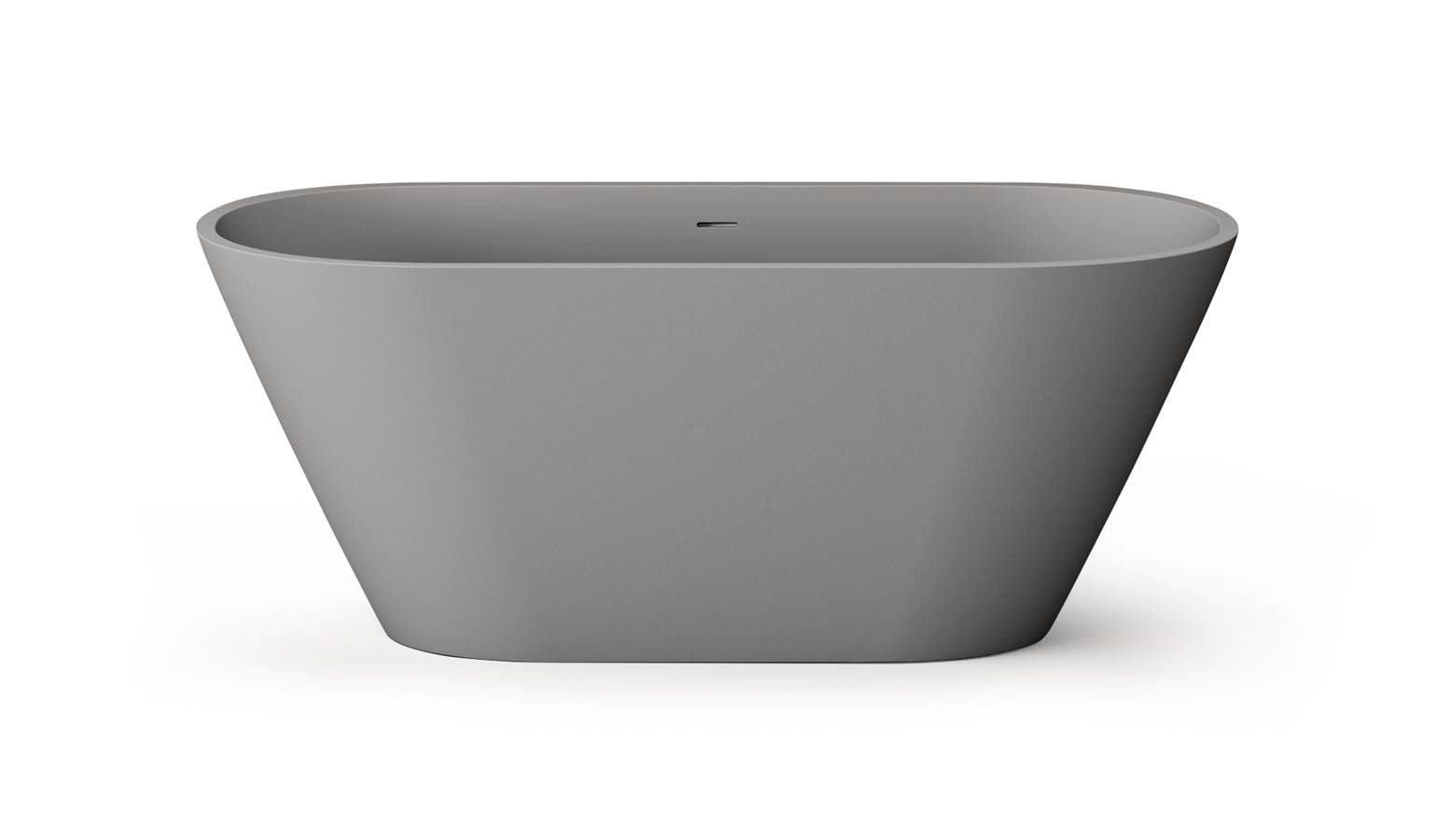 Eraldiseisev kivivann PAA DECO NUDO 166x72,5 cm, matt Silkstone