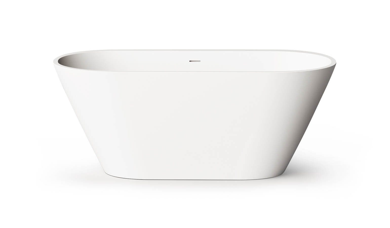 Eraldiseisev kivivann PAA DECO NUDO 166x72,5 cm, matt Silkstone
