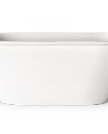 Eraldiseisev kivivann PAA DECO RIM 166x81 cm, matt Silkstone