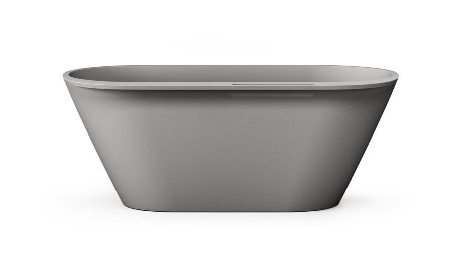 Eraldiseisev kivivann PAA DECO RIM 166x81 cm, matt Silkstone