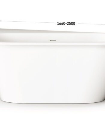 Mõõdu järgi kivivann PAA DECO SHAPE M kuni 180x85 cm, matt Silkstone