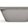 Mõõdu järgi kivivann PAA DECO SHAPE RE D 170–200x82,5 cm, matt Silkstone