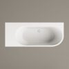 Mõõdu järgi kivivann PAA DECO SHAPE RE D 170–200x82,5 cm, matt Silkstone