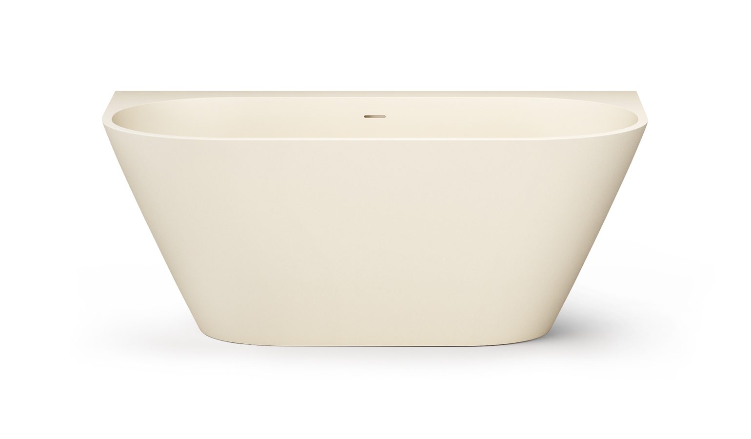 Seinaäärne kivivann PAA DECO WALL 166x81 cm, matt Silkstone
